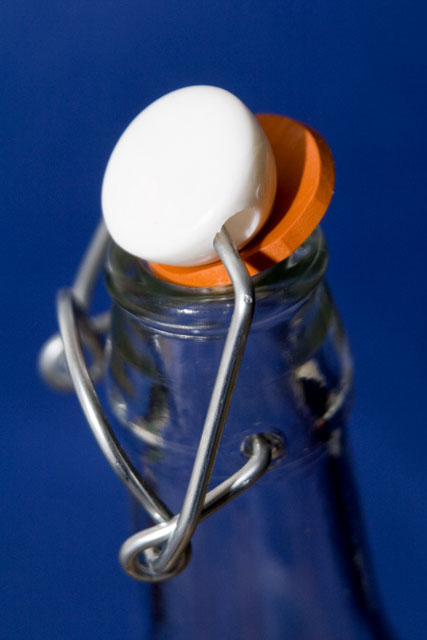 Bottle with stopper